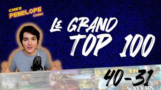 [J2S] LE GRAND TOP 100 - Part 7 : 40-31 - " Mes jeux de société favoris de tous les temps"
