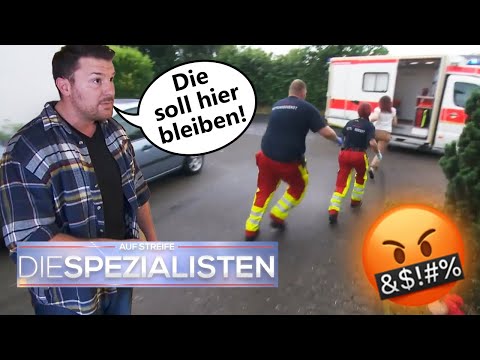 "Die bleibt gefälligst hier!"🤬 Sanitäter flüchten vor wütendem Ehemann 💨 | Die Spezialisten | SAT.1
