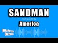 America - Sandman (Karaoke Version)