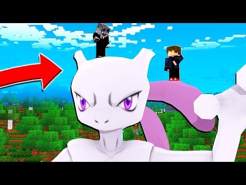 COMO ENTRAR DENTRO DE UM MEWTWO E VIVER LA - MINECRAFT PIXELMON MOD