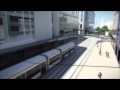 Fly-through animation of the Metro extension in ...