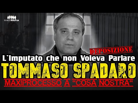 Tommaso Spadaro's Deposition at the Maxi Trial #mafiastories #forte