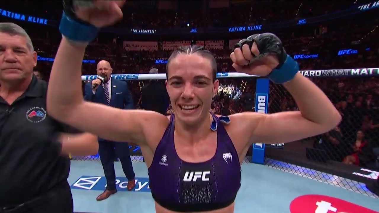 #UFCOKC Fatima Kline: Impresiona con Arsenal