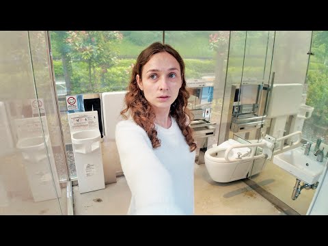 LOS BAÑOS EN JAPÓN SON TRANSPARENTES 🇯🇵