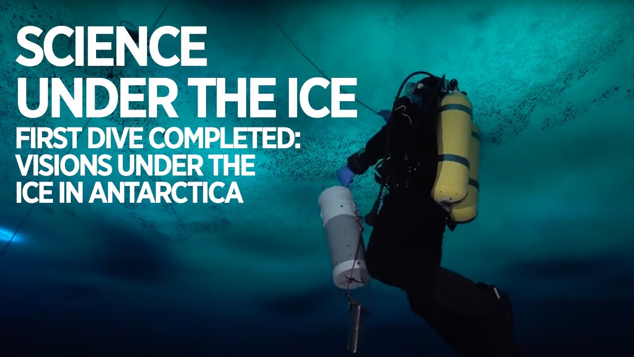 First dive completed - Science under the ice | University of Helsinki - YouTube
