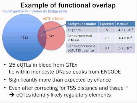 Regulatory genomics and epigenomics of complex disease genetics -  Luke Ward, MIT