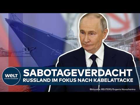 OSTSEE: Hinweise auf Sabotage! Glasfaserkabel erneut schwer beschädigt - Russland im Fokus