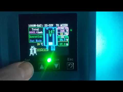 SoyoSorce 1000 watt Grid Tie Inverter with Limiter Live usage