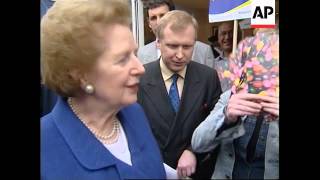 Iron Lady campaigns for Conservatives