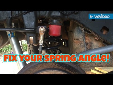 Jeep Wrangler Coil Spring Retainer and Correction Wedges