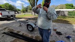 How to make and replace your boat trailer bunks