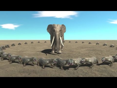 100 Komodo Dragon vs Every Unit - Animal Revolt Battle Simulator