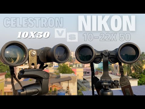 Celestron Upclose 10x50 Vs Nikon 10-22X50 Binoculars | Fixed VS Zoom Binocular