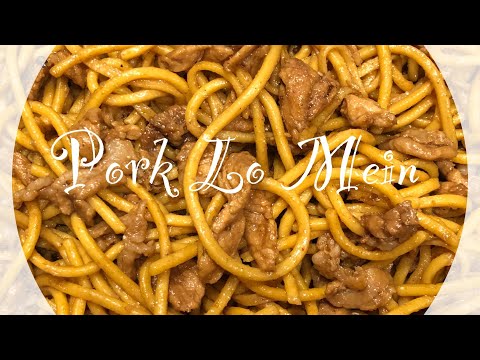 How I Make Pork Lo Mein For My Kids