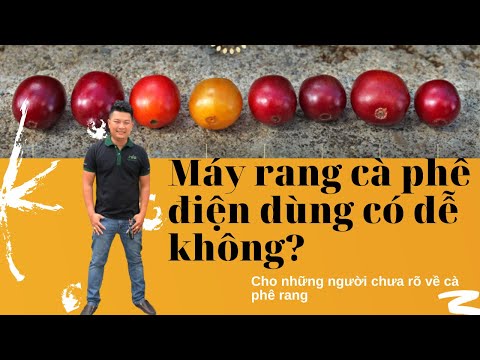 Hướng dẫn sử dụng máy rang cà phê model Rio 3 Full