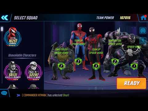 Marvel Strike Force: Unlocking Shuri