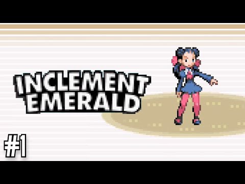 Leader Roxanne in POKÉMON INCLEMENT EMERALD 🧱 | 1st Gym - Challenge Mode (v1.3)