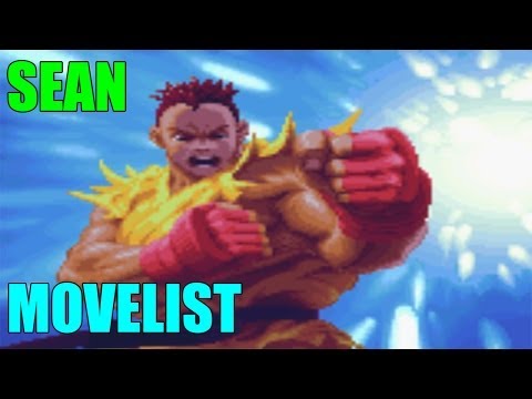 Street Fighter III: 2nd Impact - Sean Move List