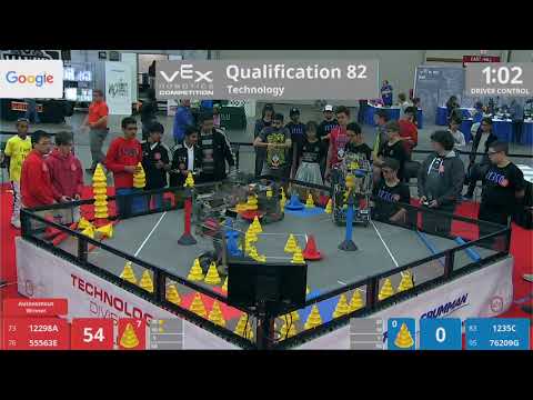 2018 VRC Tech Q82 - 12298A 55563E vs 1235C 76209G - 105 to 55