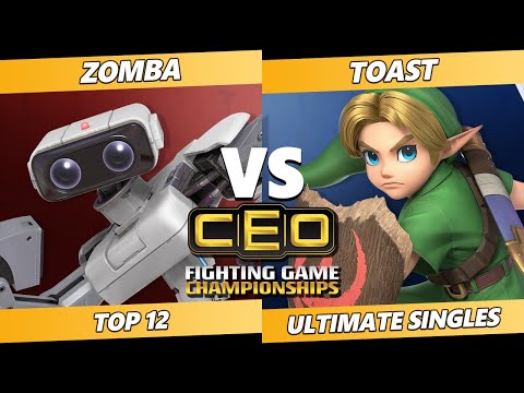 CEO 2021 Top 12 - Zomba (ROB) Vs. Toast (Young Link) SSBU Ultimate Tournament