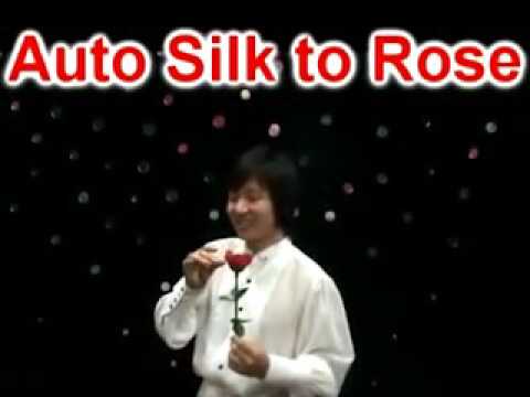 Auto Silk to Rose     USA Magic Tricks