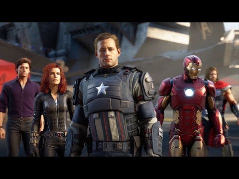 Просмотр геймплея игры Мстители