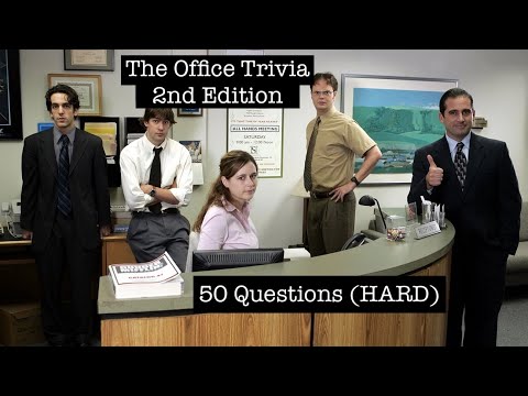 The Office Trivia 2nd Edition (HARD) 50 Q's