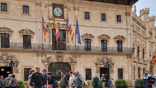Palma Mallorca 20 March 2025 #4K #Cruise lines, #cruising, #walking and travel videos