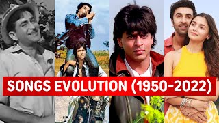 Evolution Of Hindi Film Songs(1950 - 2022)  Most P