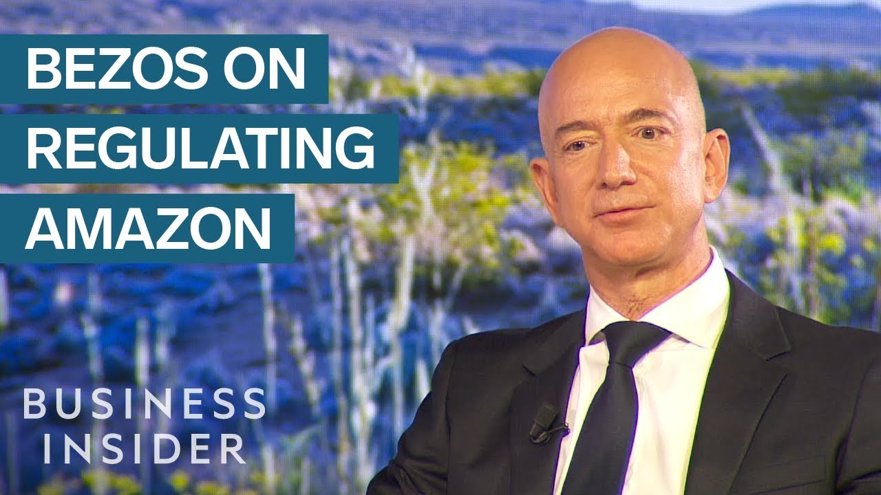 Jeff Bezos On Breaking Up And Regulating Amazon