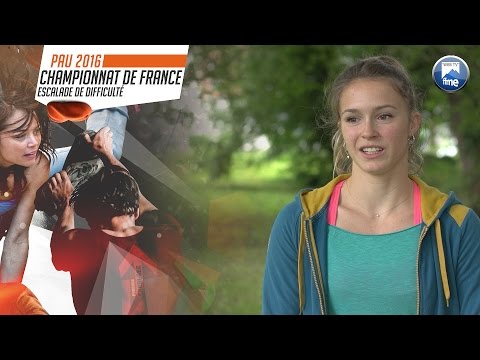 Escalade - Championnat de France de difficulté 2016 - Pau