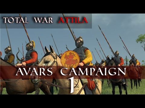 THE HORDE'S FIRST BATTLE! | Avars Campaign #1 | Age of Charlemagne DLC | Total War Attila