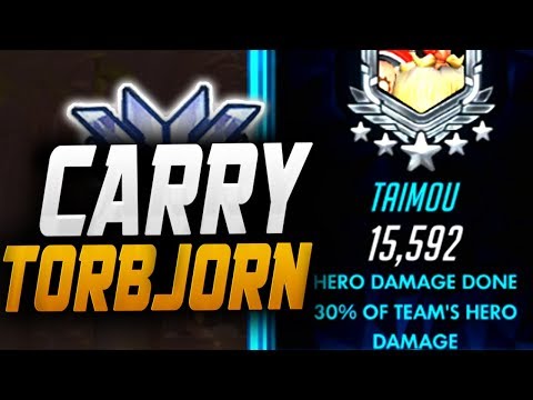 TAIMOU CARRY TORB! 15K DMG! POTG! [ OVERWATCH SEASON 16 TOP 500 ]