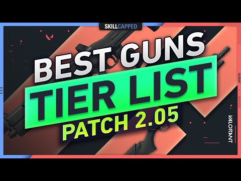 NEW BEST GUNS TIER LIST - PATCH 2.05 - Valorant Meta Snapshot