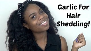 Garlic For Hair Shedding