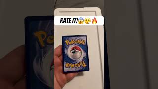 Rate it!😱 #pokemon #pokemontcg #collectiblecards #pokemoncards #pikachu #gengar #cards #charizard