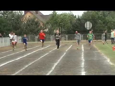 Bieg na 100m chłopców - klasy I