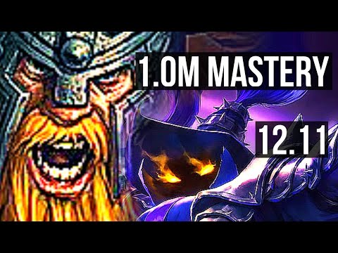 OLAF & Senna vs VEIGAR & Rakan (ADC) | 71% winrate, 13/3/15, 1.0M mastery | KR Master | 12.11