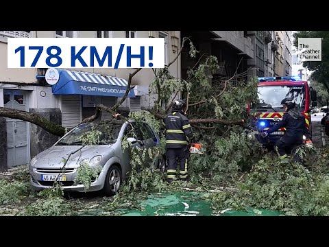 Sturm Kristin fordert Todesopfer in Portugal