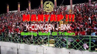 Download lagu Aksi K-Conk Dan J-Bink Red Squad Di Atas Tribun mp3