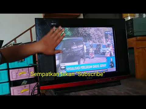 TV TCL Slimflat/ masuk mode servis.