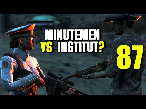 Fallout 4 Gameplay German #87 MINUTEMEN VS INSTITUT? | Let's Play Deutsch