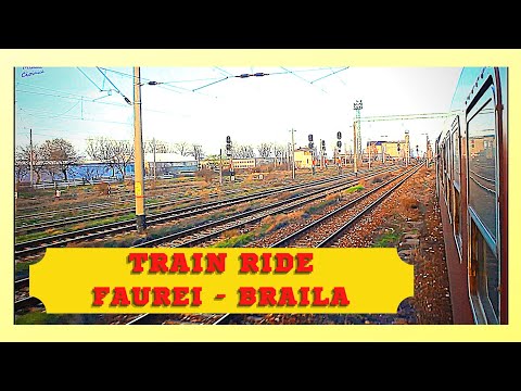 [Passenger View] Train Ride / Călătorie Feroviară Făurei - Brăila