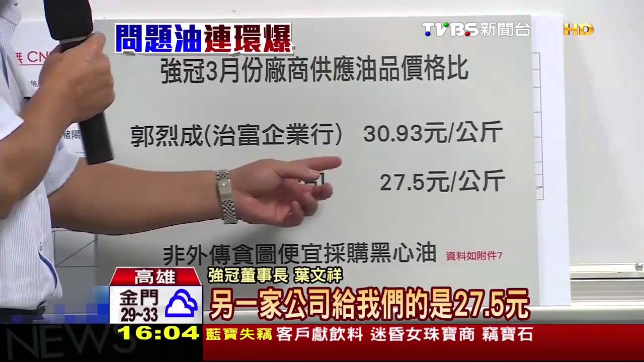 強冠自稱受害? 早知郭油廠沒執照