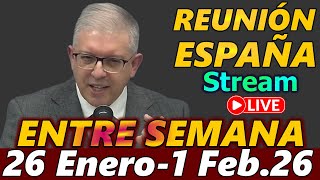 Reunion Vida y Ministerio Cristianos de esta Semana 27 de enero de 2026 ESPAÑA