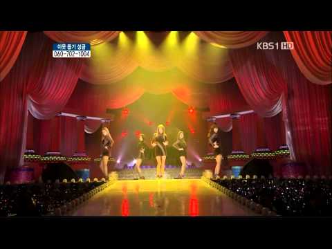120101 Wonder Girls - Be My Baby + Talk + Tell Me + Nobody on Open Concert