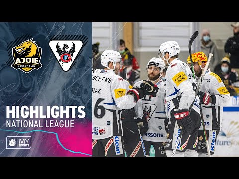 Ajoie vs. Fribourg — Highlights National League