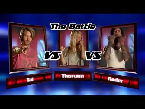 Nader vs. Thorunn vs. Tal: Kiss From A Rose | The Voice of Germany 2013 | Battle