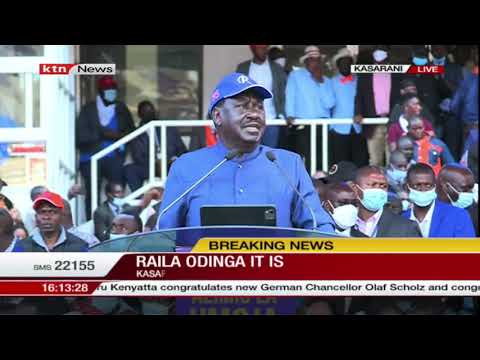 Raila: The tears from the torture chambers are still evident in the handkerchief that never leave me