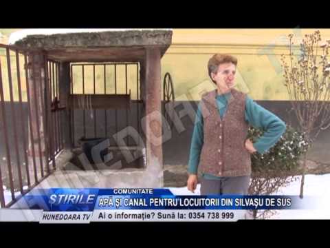 APĂ ŞI CANAL PENTRU LOCUITORII DIN SILVAŞU DE SUS
